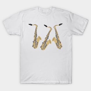 The Three Tenors Sax T-Shirt